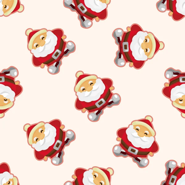 Papai Noel, padrão sem costura —  Vetores de Stock