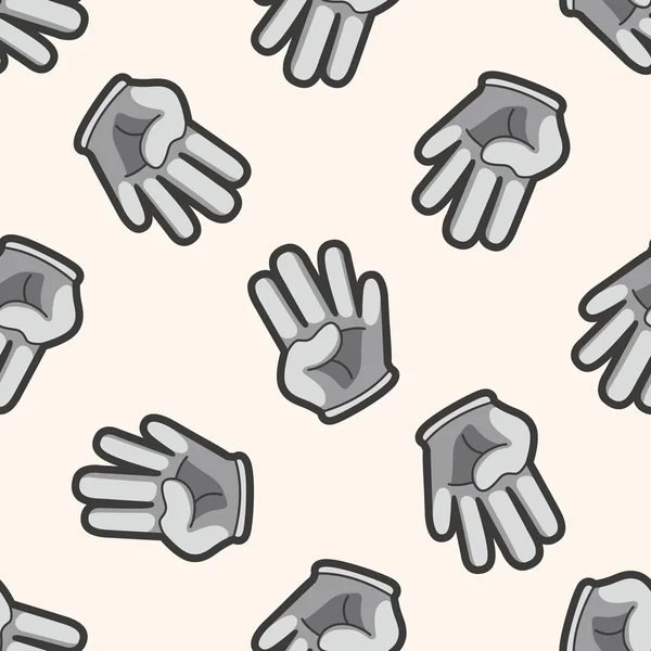 Hand ,seamless pattern — Stock Vector