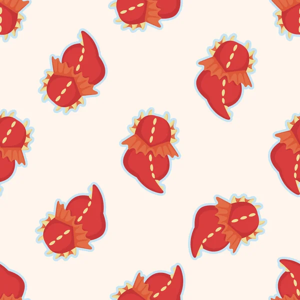 Dragon, seamless pattern — стоковый вектор