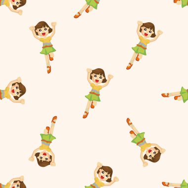 kişi, Dikişsiz desen atlama