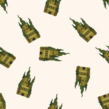 Castle, seamless modeli