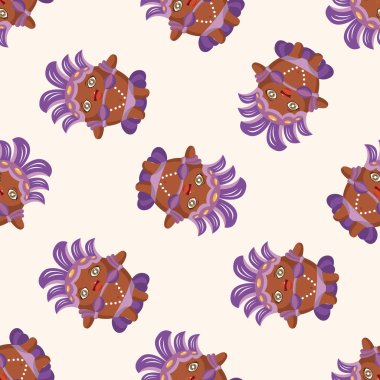 Karnaval dansçı, seamless modeli