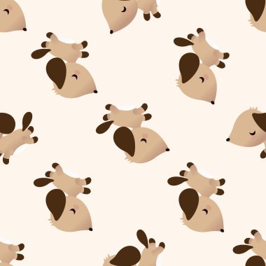 Hayvan köpek simgesi, 10, seamless modeli