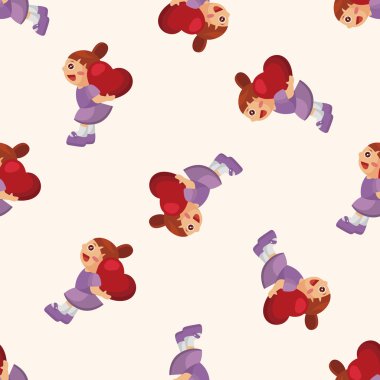 kalp karakter, seamless modeli grubu