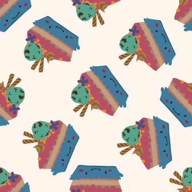 pasta simge 10, seamless modeli dekorasyon