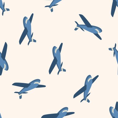 Ulaşım uçak simgesi 10, seamless modeli