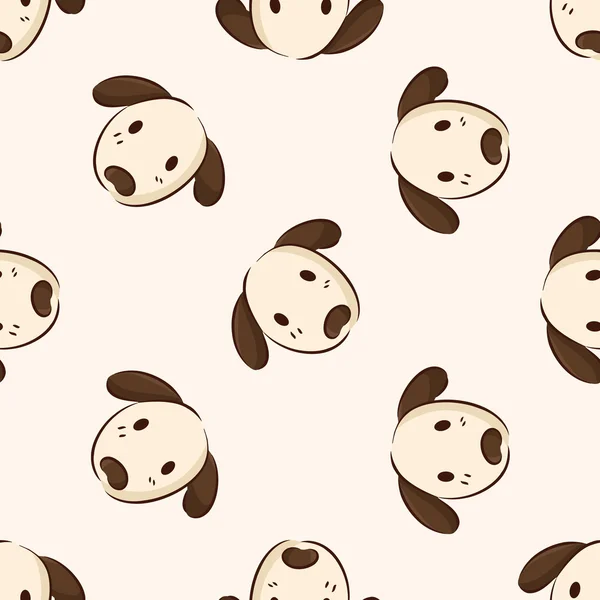 Animal dog icon, 10,seamless pattern