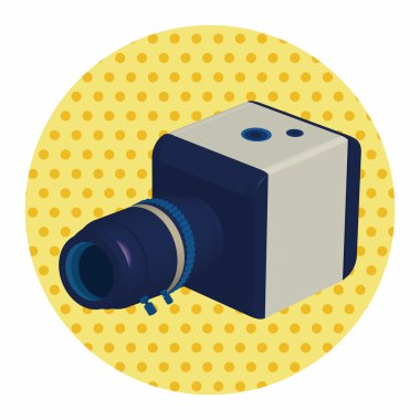kamera Tema öğeleri vektör, eps