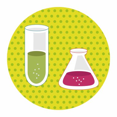 Hastane Tema tıp araştırma öğeleri vektör, eps