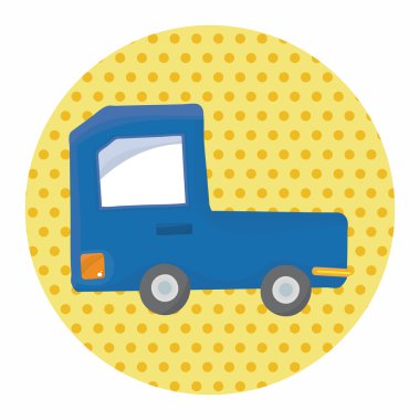 Nakliye kamyonu Tema öğeleri vektör, eps