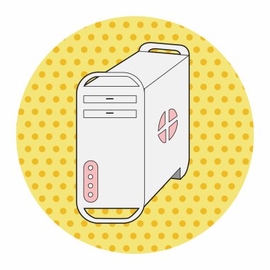 Bilgisayar ile ilgili ekipman ana bilgisayar Tema öğeleri