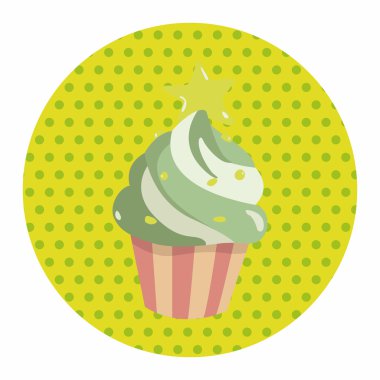 Dekorasyon kek Tema öğeleri vektör, eps10