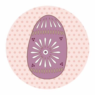 Paskalya yumurta Tema öğeleri vektör, boyama eps