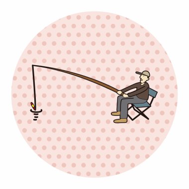 balıkçı çizgi film Tema öğeleri