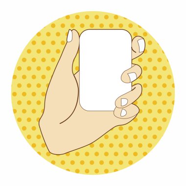 Kağıt Tema öğeleri vektör, eps tutan el