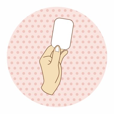 Kağıt Tema öğeleri vektör, eps tutan el