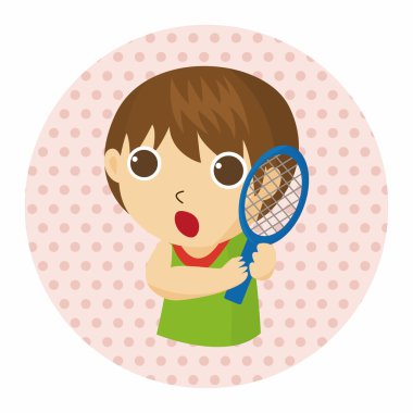 Tenis oyuncu Tema öğeleri