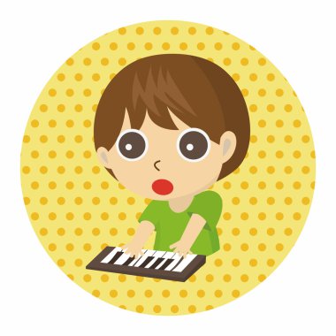 karakter müzisyen Tema öğeleri