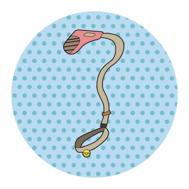 Köpek zincirleri eps10 Tema öğeleri vektör, evde beslenen hayvan