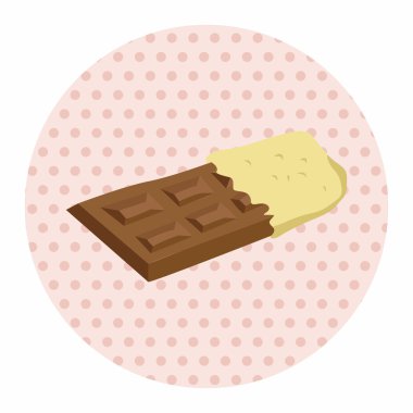 çikolata Tema öğeleri vektör, eps