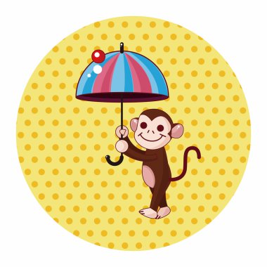 sirk hayvan Tema öğeleri vektör, eps