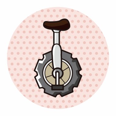 ulaşım Bisiklet Tema öğeleri vektör, eps