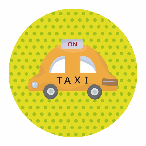 Transportation taxi theme elements vector,eps — Stock Vector