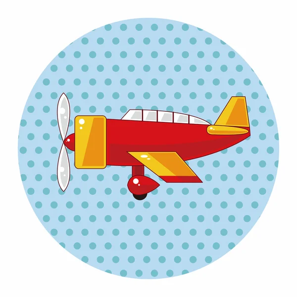 Airplane theme elements vector,eps — Stock Vector