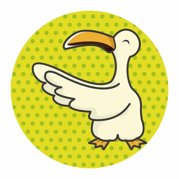 animal bird cartoon theme elements