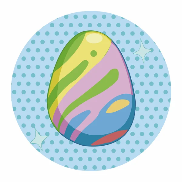 Easter egg thema elementen vector, schilderen eps — Stockvector