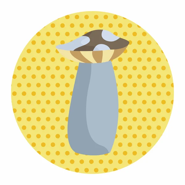 Champignons éléments de thème de dessin animé vecteur, eps — Image vectorielle