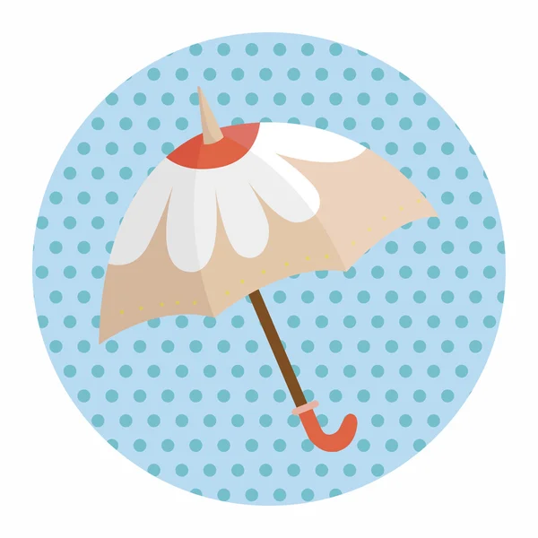Parapluie éléments thème vecteur, eps — Image vectorielle