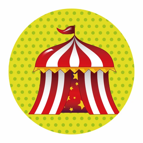 Circus tent theme elements vector,eps — Stock Vector