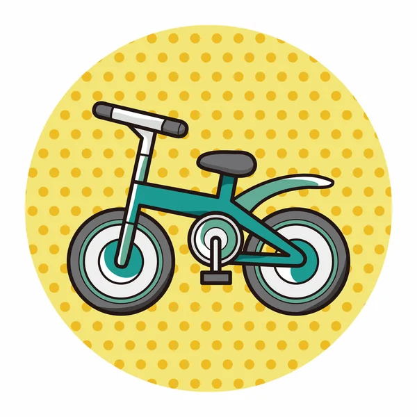 Transporte bicicleta tema elementos vector, eps — ストックベクタ