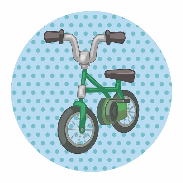 Transport fiets thema elementen vector, eps — Stockvector