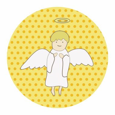 Angel Tema öğeleri vektör, eps