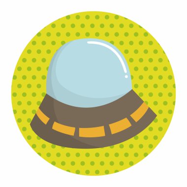 Boşluk Ufo Tema öğeleri vektör, eps