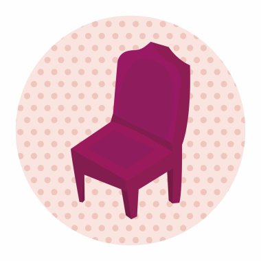 mobilya Tema koltuk kanepe öğeleri vektör, eps