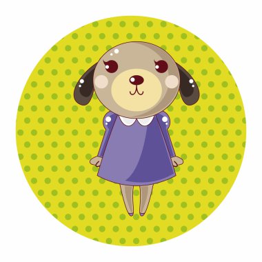 hayvan köpek çizgi film Tema öğeleri