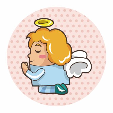 Angel Tema öğeleri vektör, eps