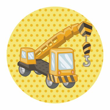 Ulaşım Ekskavatör kamyon Tema öğeleri