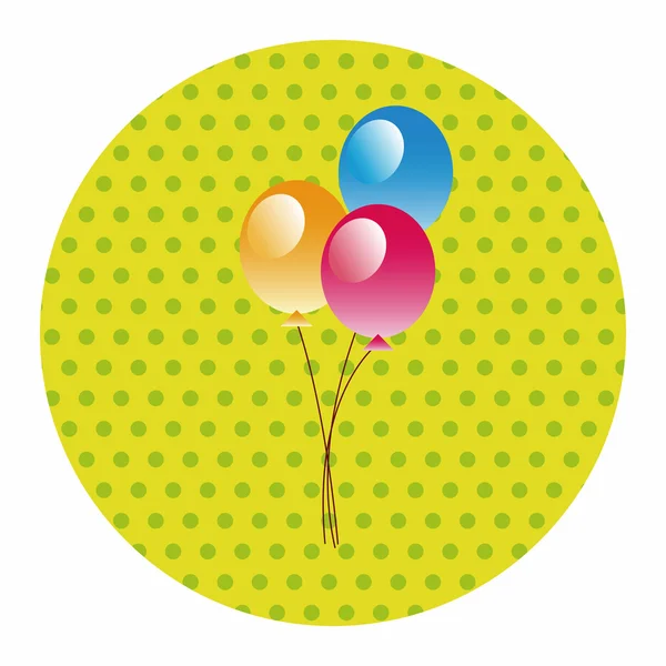 Speeltuin ballon thema elementen vector, eps — Stockvector