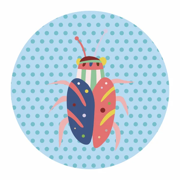 Bug cartoon elementen vector, eps — Stockvector