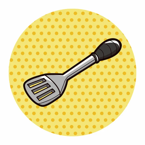 Kitchenware spatula theme elements vector,eps — Stock Vector