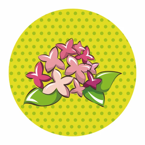 องค์ประกอบของธีมดอกไม้ เวกเตอร์, eps — ภาพเวกเตอร์สต็อก