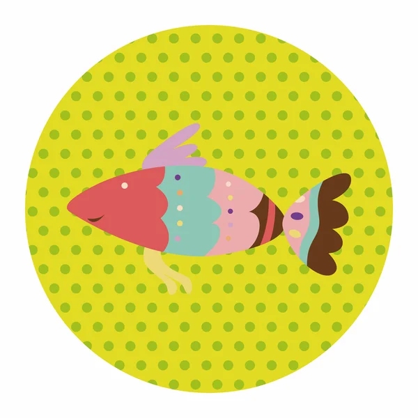 Fish theme elements vector,eps — Stock Vector