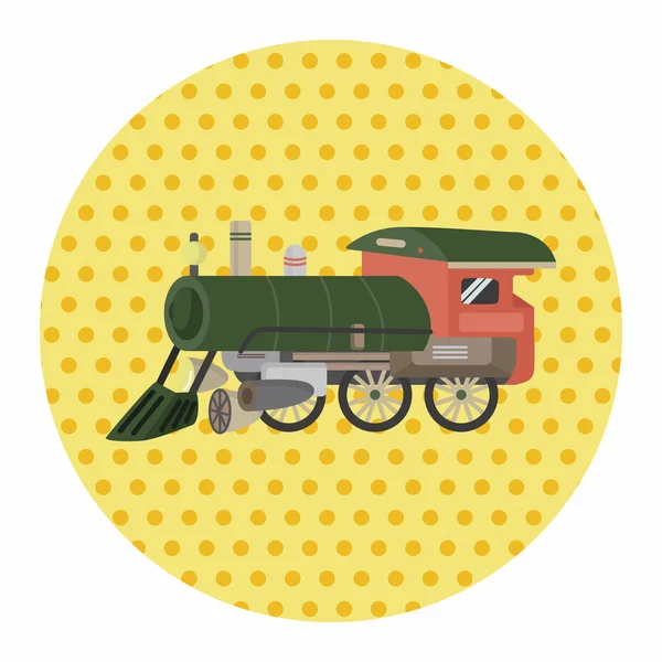 Transporte tren tema elementos vector, eps — Archivo Imágenes Vectoriales