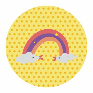 Hava gökkuşağı Tema öğeleri