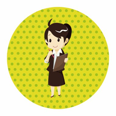 Ofis çalışanları Tema öğeleri 