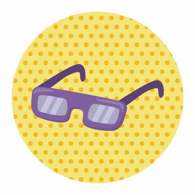 gözlük Tema öğeleri vektör, eps